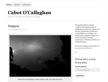 Tablet Screenshot of cabotocallaghan.com